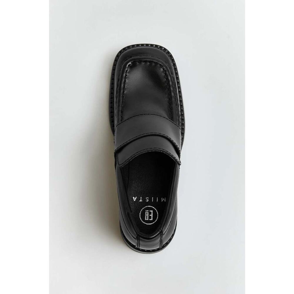 Miista Karina loafers Black Size 7.5(38) NWT MSRP: $285 - Picture 2 of 9